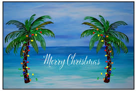 Palm Trees With Holiday