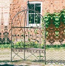 Leaf Scrolled Domed Arbour Seat The