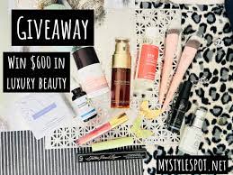 enter to win 600 in luxury makeup