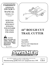 swisher pol14544x owner s manual pdf