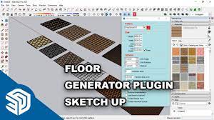sketchup 2021 floor generator plugin