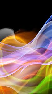 Abstract Colorful curve background ...