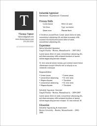     Resume Outline Template Free Download Latest Format      Outlines  Examples Cook Job Description Of Online Resumes