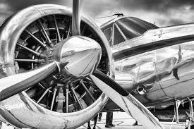 Airplane Closeup Aircraft Engine
