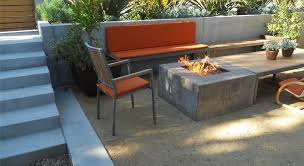Built In Patio Seating Landscaping