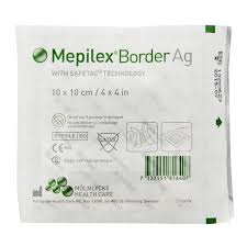 Mepilex Border Ag Silver Dressing Has The Combined Features