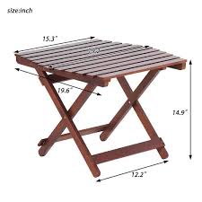 Side Table Portable Folding Table