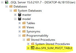 sql pivot function in sql server