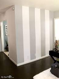 Painting A Striped Accent Wall