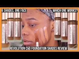 define foundation shades together