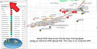 Florida Keys Fishing Maps