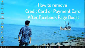 I've run out of credit while roaming in the gulf region, can i use my anonymous. How To Remove Credit Card Or Payment Card After Facebook Page Boost Youtube