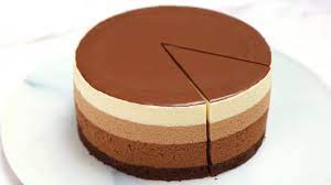 triple chocolate mousse cake you