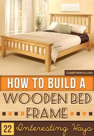How To Build A Wooden Bed Frame 22