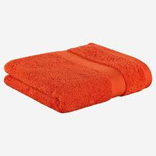 Buy orange bath towels at macys.com! Baleare Orange Coton Bath Towel Habitat