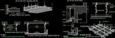 plaster ceiling dwg detail for autocad