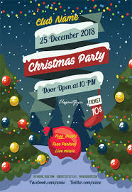 Christmas Party Music Flyer