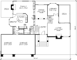 Contemporary Floor Plan 3 Bedrms 3 5
