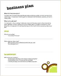 Fill In Business Plan Template