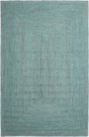 turquoise 200 x 300 cm jute rug
