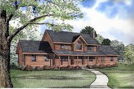 House Plan 61118 Log Style With 2588