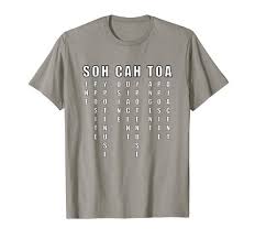 Amazon Com Complete Soh Cah Toa Trigonometry Mnemonic T