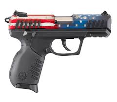 ruger sr22 22 pistol american flag