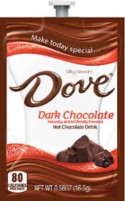 dove dark hot chocolate for flavia