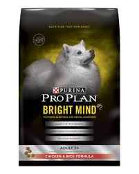 Purina Pro Plan Bright Mind Adult 7 Chicken Rice Formula Dry Dog Food