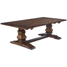 Dining Table Tuscan Harvest Aged Plank