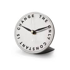 Change Is the Only Constant" Clock ($68) | 29 Uplifting Quote Gifts That Will Inspire Friends and Family | POPSUGAR Smart Living Photo 7