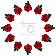 Rose Icon Vector Ilration Of A Set