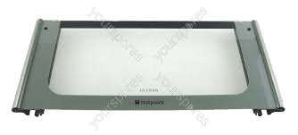 hotpoint hud61g oven door glass top