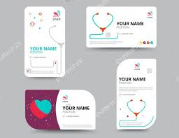 Doctors Business Card Letras Business Cards Layout
