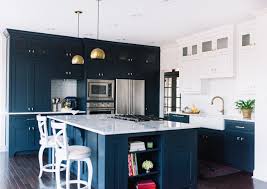 navy blue kitchen design alexandra