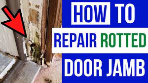 how to repair rotted door jamb you