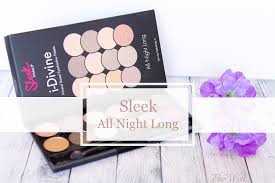 sleek i divine palette all night long