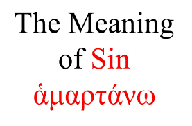 the meaning of sin thinking on scripture