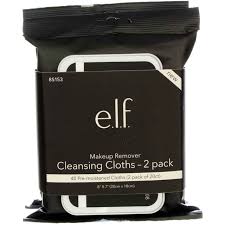 e l f makeup remover cleansing cloths