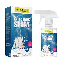 2pcs anti static spray 350ml clear