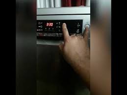 The power button is red, but the i have a bosch, newer 《50 db, incognito style (button setting gs on top of door, hidden by counter when door. Hardness Settings Of Dishwasher Sms46ki01e Youtube