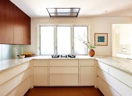 kitchen cork floors white cabinets