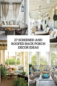 diy screened in porch decorating ideas