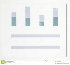 Business Data Analysis Bar Chart Icon Stock Illustration