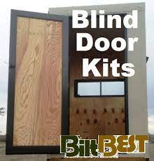 deer blind hunting stand locking door