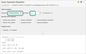 Solve Algebraic Equation Using Live