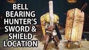 ELDEN RING - BELL BEARING HUNTER GREATSWORD & GREATSHIELD LOCATION IN  SHADED CASTLE - YouTube