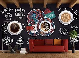 Wall Mural Hot Coffee Wall Decor