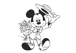 Tổng hợp những tranh tô màu chú chuột Mickey vô cùng đáng yêu - Jadiny
