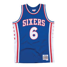 Trova sixers jersey in vendita tra una vasta selezione di su ebay. Buy Julius Erving Sixers Hardwood Classics Blue Jersey 24 Segons